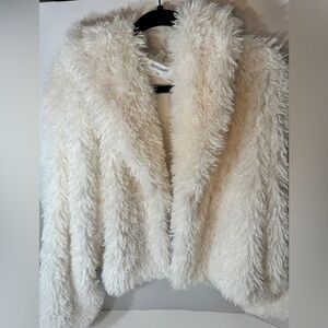 Peppermayo Furry Cream Coat